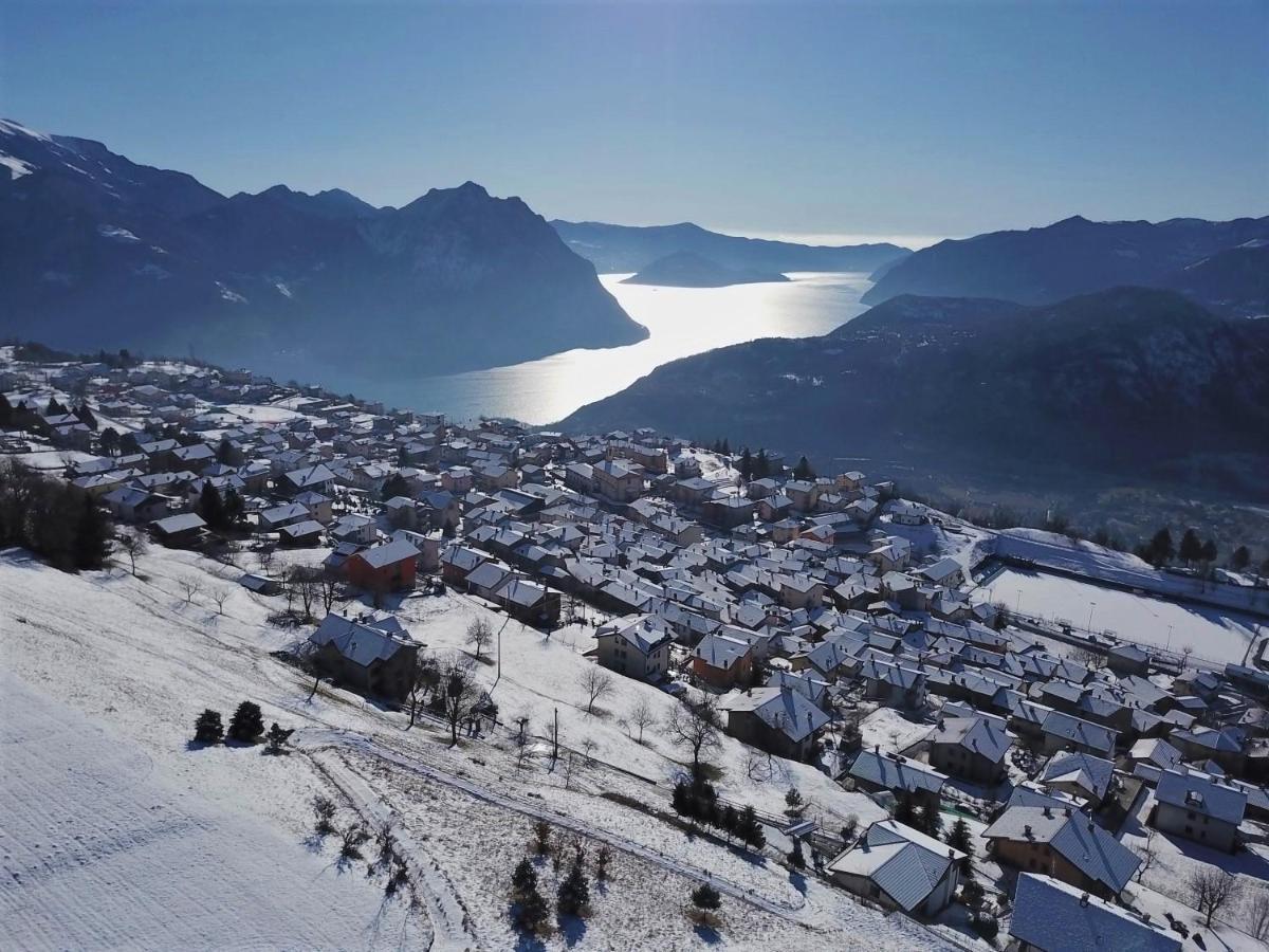 La Casa Sull' Altopiano Mountain Lake Iseo Hospitality Bossico Exterior foto